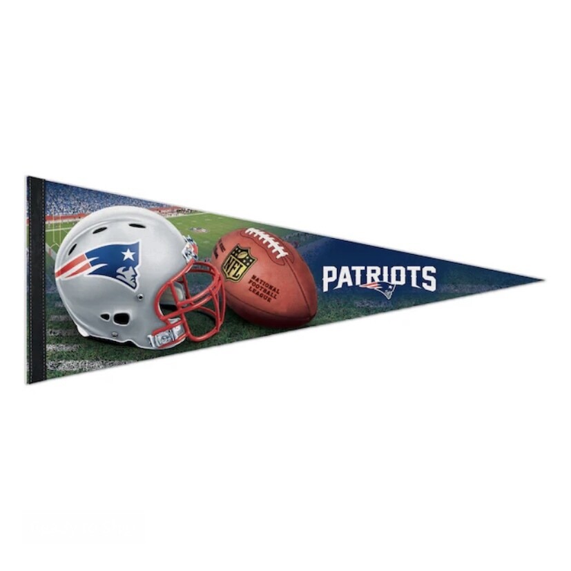 New England Patriots 12" x 30" Premium Pennant