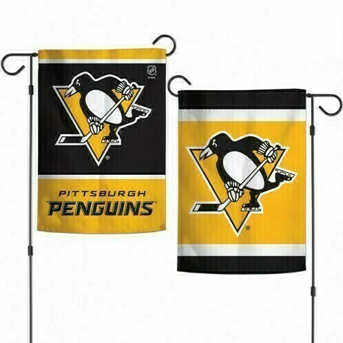 Pittsburgh Penguins 12.5" x 18" Premium 2-Sided Garden Flag