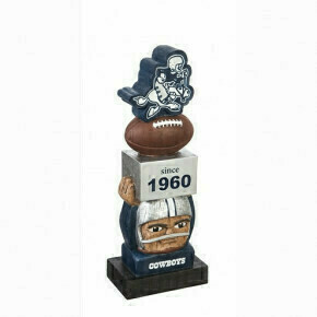 Dallas Cowboys Retro Tiki Totem Team Statue