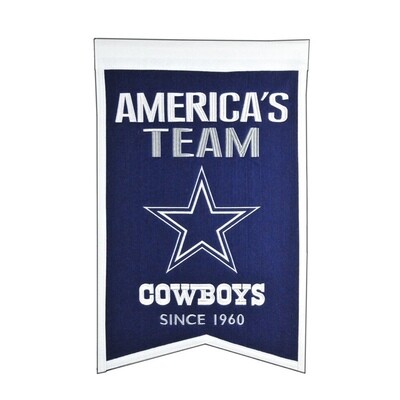 Dallas Cowboys America's Team Traditions Banner