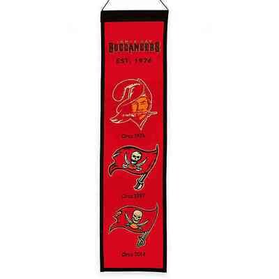 Tampa Bay Buccaneers 8” x 32” Heritage Banner Tampa Bay Buccaneers 8” x 32” Heritage Banner