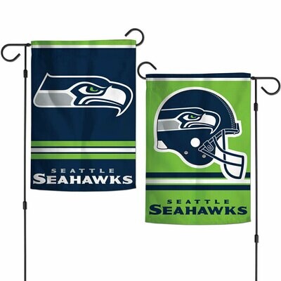 Seattle Seahawks 12.5" x 18" Garden Flag