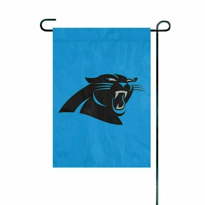 Carolina Panthers 10.5" x 15" Party Animal Garden Flag