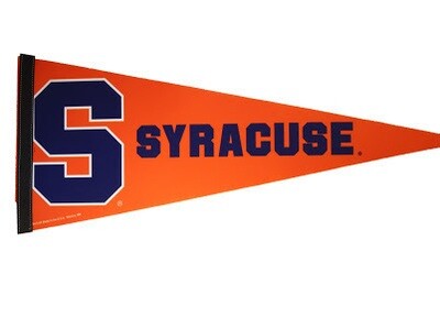Syracuse Orange 12" x 30" Premium Pennant