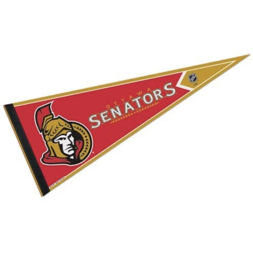 Ottawa Senators 12" x 30" Classic Pennant