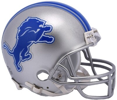 Detroit Lions VSR4 Riddell Mini Helmet