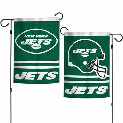 New York Jets 12.5" x 18" Premium 2-Sided Garden Flag