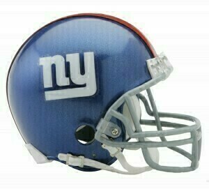 New York Giants Riddell VSR4 Mini Helmet