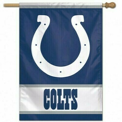 Indianapolis Colts 28" x 40" Vertical Flag