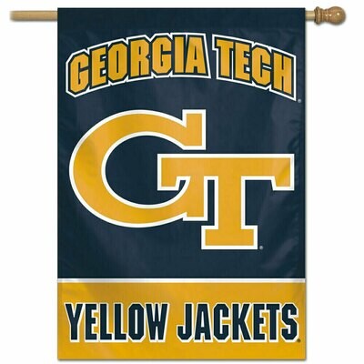 Georgia Tech Yellow Jackets 28" x 40" Vertical Flag