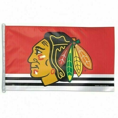Chicago Blackhawks Team Logo 3' x 5' Flag Chicago Blackhawks Team Logo 3' x 5' Flag