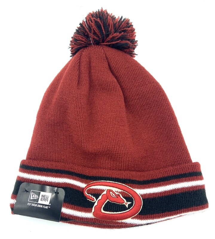 Arizona Diamondbacks Men's New Era Cuffed Pom Knit Hat