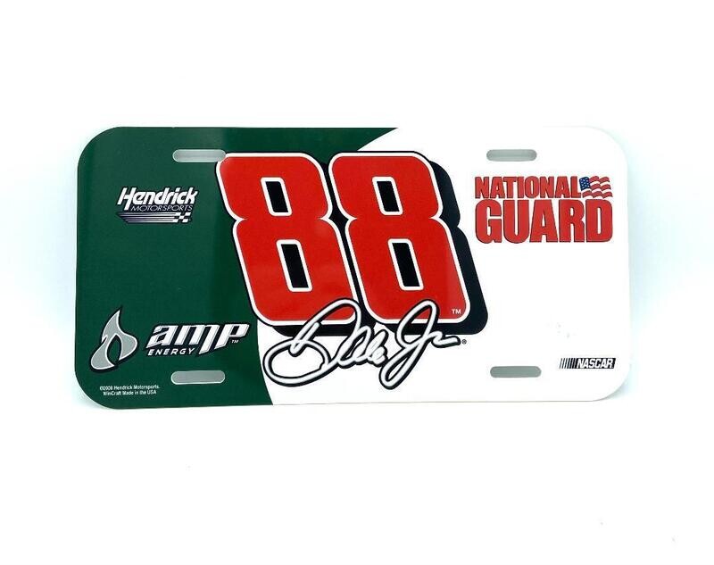 Dale Earnhardt Jr. Plastic License Plate Dale Earnhardt Jr. Plastic License Plate