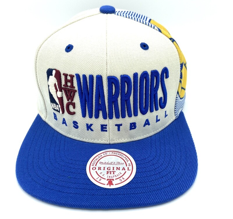 Golden State Warriors Men’s Mitchell & Ness Big Face HWC Snapchat Hat