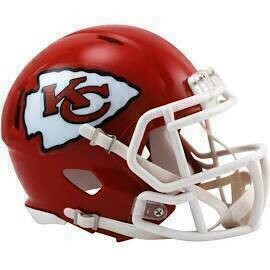 Kansas City Chiefs Speed Riddell Mini Helmet