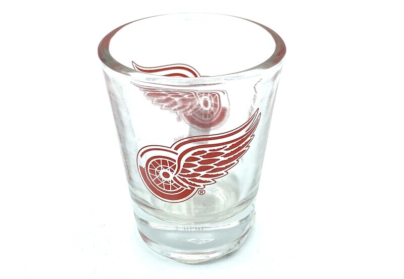 Detroit Red Wings 2 Ounce Collector Shot Glass