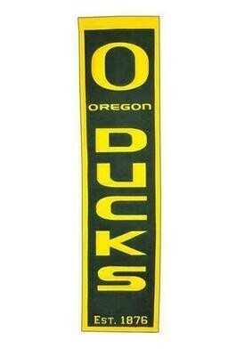 Oregon Ducks 8” x 32” Heritage Banner