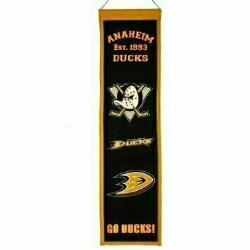 Anaheim Ducks 8" x 32" Heritage Banner