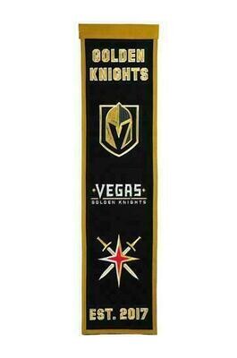 Vegas Golden Knights 8" x 32" Heritage Banner