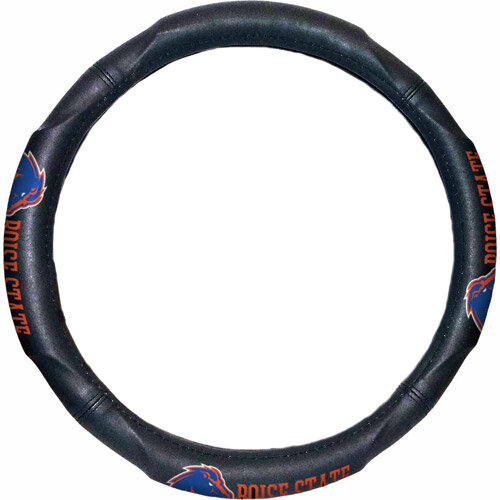 Boise State Broncos Rubber Car Steering Wheel Cover