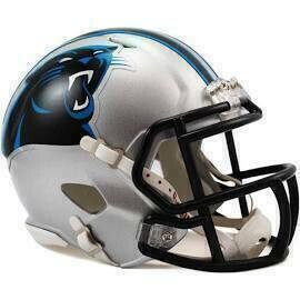 Carolina Panthers Speed Riddell Mini Helmet