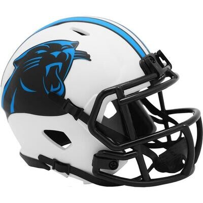 Carolina Panthers Lunar Eclipse Riddell Mini Helmet