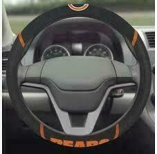 Chicago Bears Embroidered Car Steering Wheel Cover Chicago Bears Embroidered Car Steering Wheel Cover