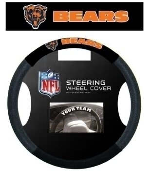Chicago Bears Mesh Car Steering Wheel Cover