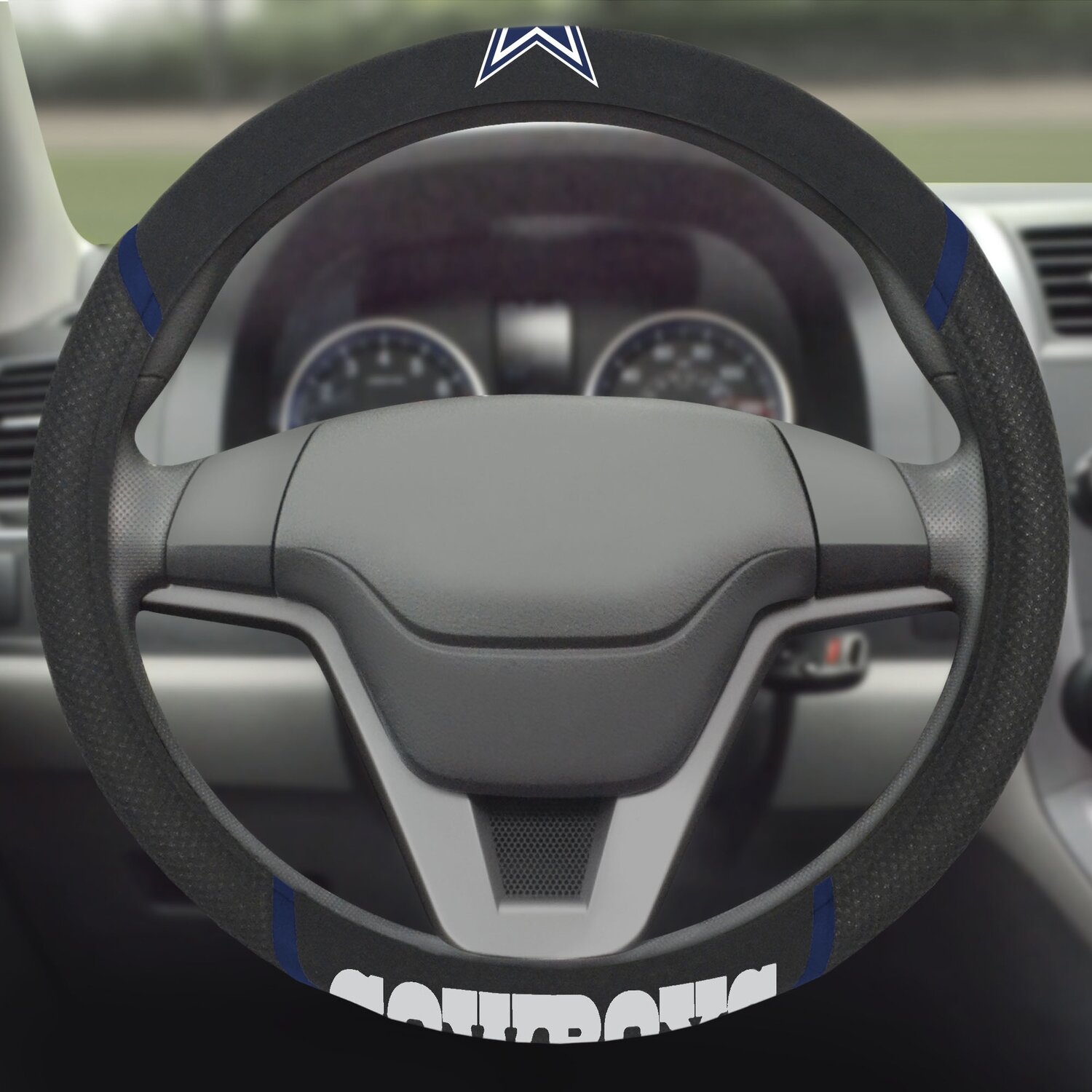 Dallas Cowboys Embroidered Car Steering Wheel Cover