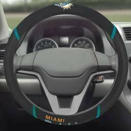 Miami Dolphins Embroidered Car Steering Wheel Cover