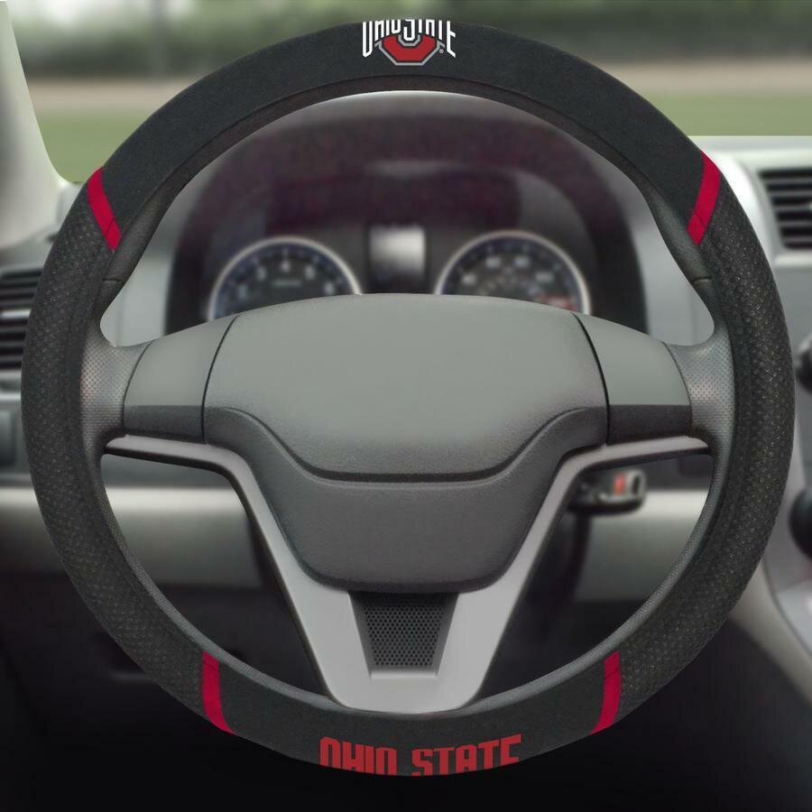 Ohio State Buckeyes Embroidered Car Steering Wheel Cover