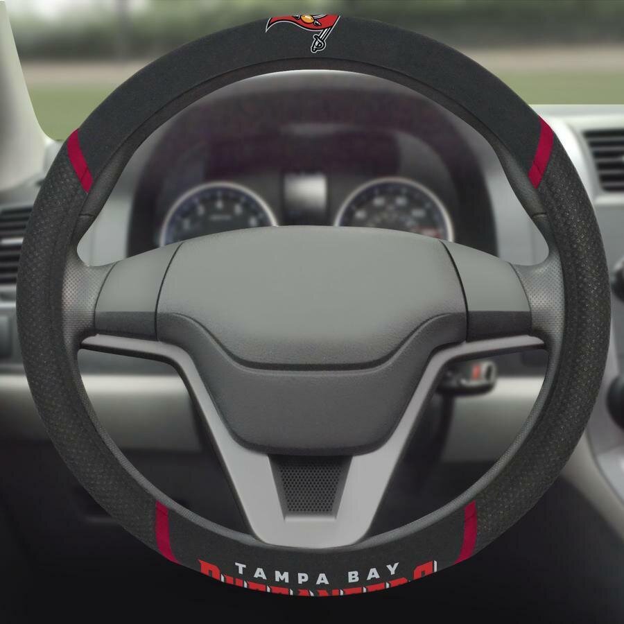 Tampa Bay Buccaneers Embroidered Car Steering Wheel Cover