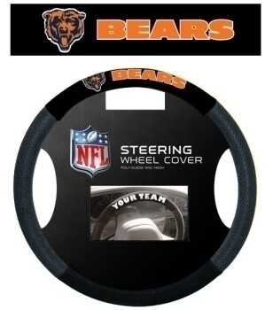 Chicago Bears Mesh Car Steering Wheel Cover Chicago Bears Mesh Car Steering Wheel Cover