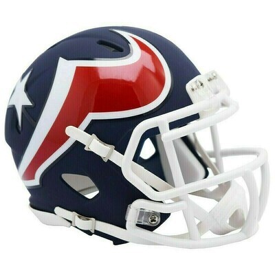 Houston Texans AMP Alternate Speed Riddell Mini Helmet