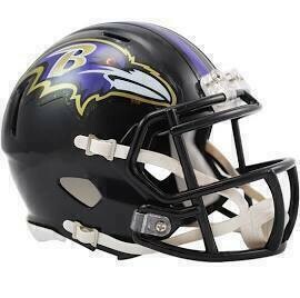 Baltimore Ravens Speed Riddell Mini Helmet