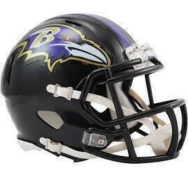 Baltimore Ravens Riddell Speed Mini Helmet