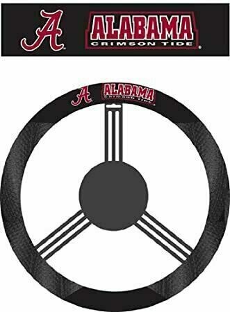 Alabama Crimson Tide Mesh Car Steering Wheel Cover Alabama Crimson Tide Mesh Car Steering Wheel Cover