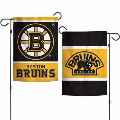Boston Bruins 12.5" x 18" Premium 2-Sided Garden Flag