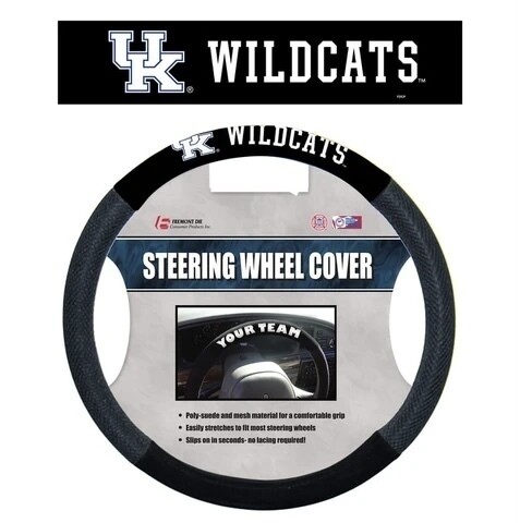 Kentucky Wildcats Mesh Car Steering Wheel Cover Kentucky Wildcats Mesh Car Steering Wheel Cover