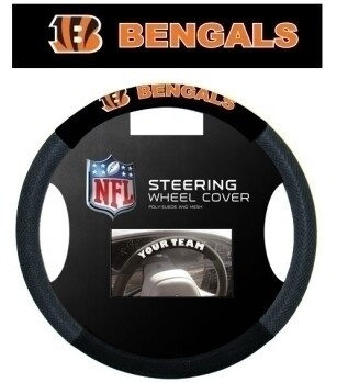 Cincinnati Bengals Mesh Car Steering Wheel Cover Cincinnati Bengals Mesh Car Steering Wheel Cover
