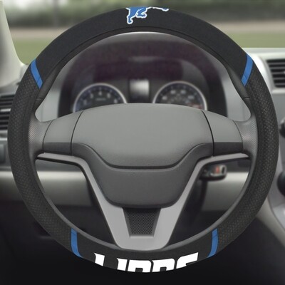 Detroit Lions Embroidered Car Steering Wheel Cover Detroit Lions Embroidered Car Steering Wheel Cover