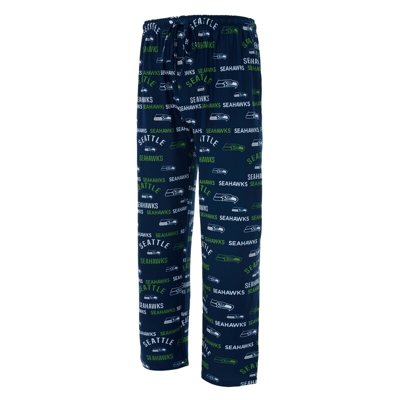 Seattle Seahawks Men's Concepts Sport Flagship Knit Pajama Pants