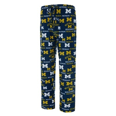 Michigan Wolverines Men's Concepts Sport Flagship Pajama Pants
