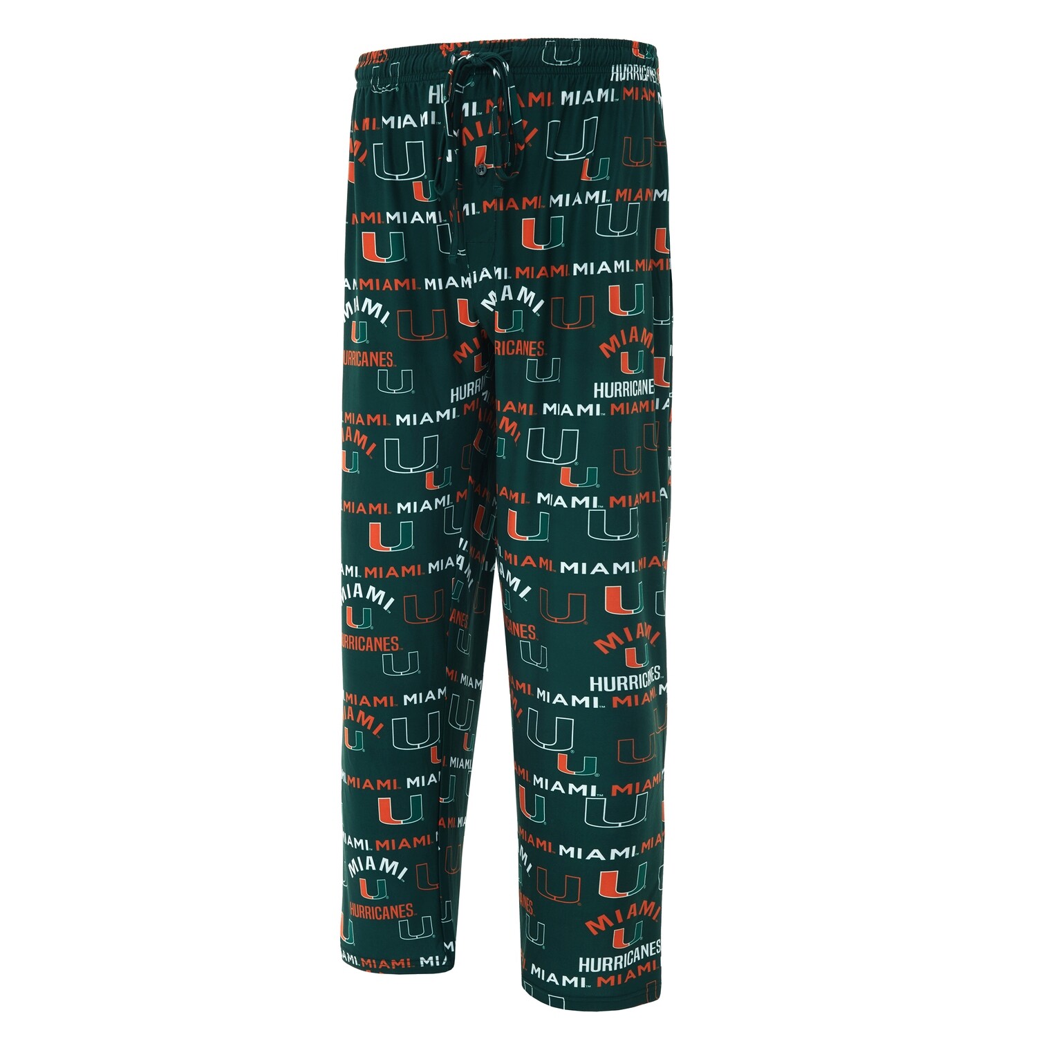 Miami Hurricanes Men's Concepts Sport Flagship Pajama Pants