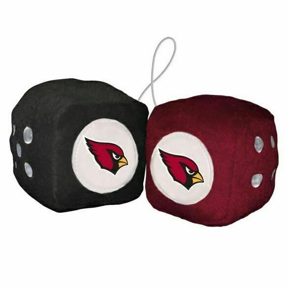Arizona Cardinals Fuzzy Dice