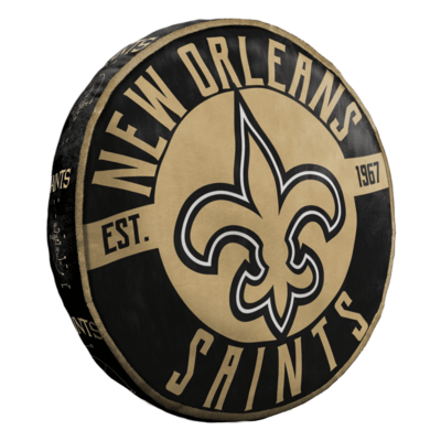 New Orleans Saints Super Plush Travel Cloud Pillow New Orleans Saints Super Plush Travel Cloud Pillow