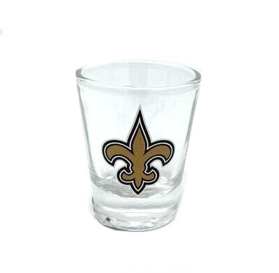 New Orleans Saints 2 Ounce Collector Shot Glass