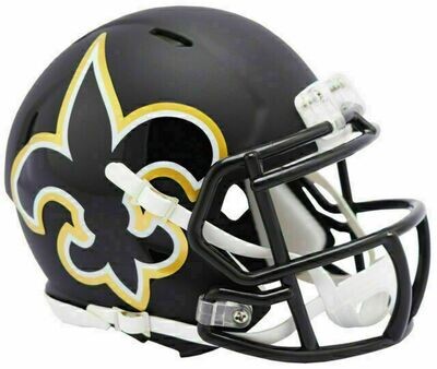 New Orleans Saints Riddell AMP Alternate Speed Mini Helmet