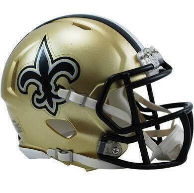 New Orleans Saints Riddell Speed Mini Helmet New Orleans Saints Riddell Speed Mini Helmet