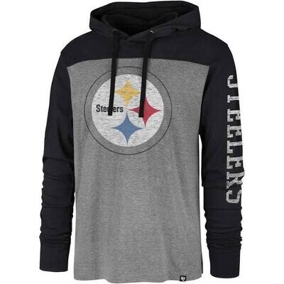 Pittsburgh Steelers Men’s Slate Grey 47 Franklin Wooster Hoodie